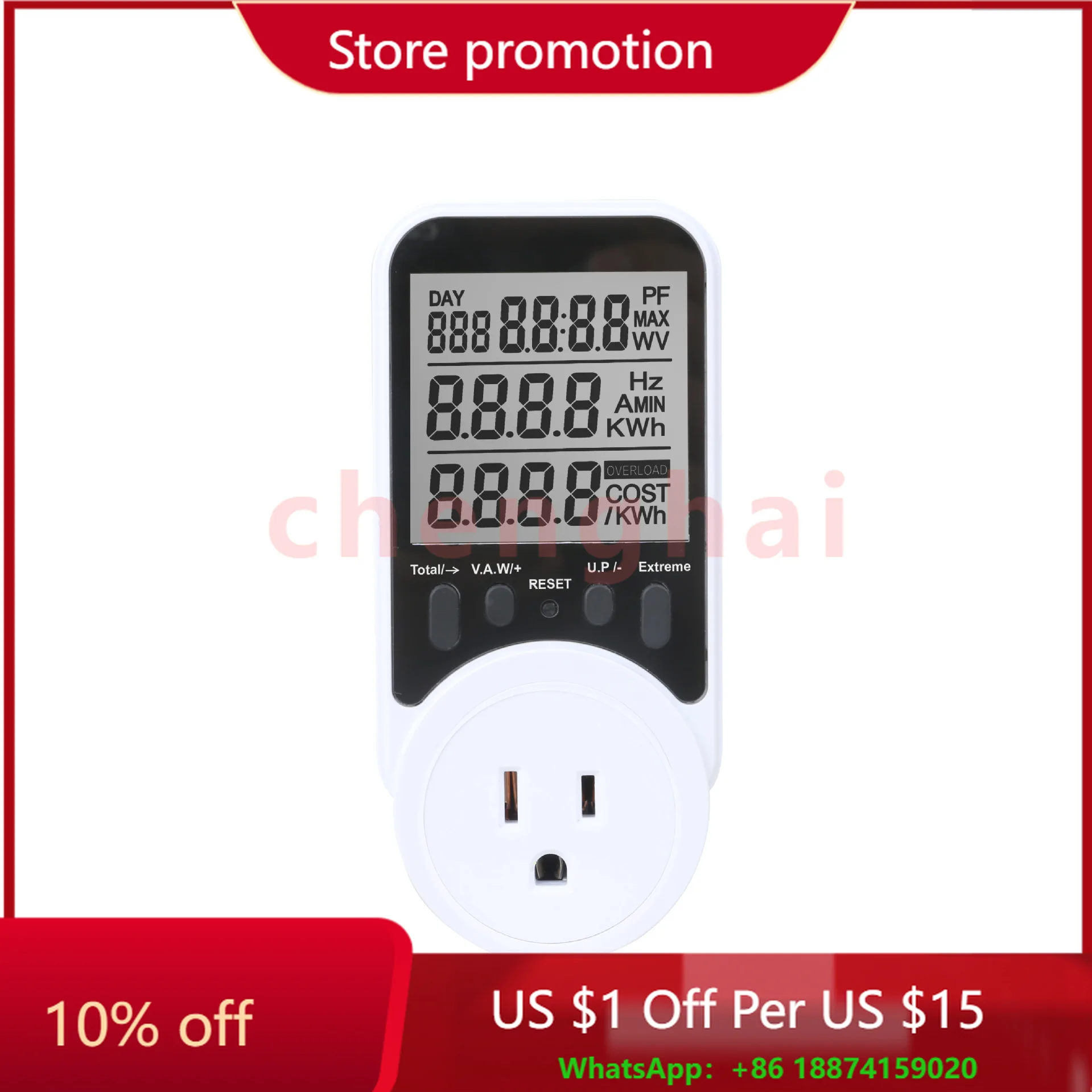 Handheld Ammeter Voltmeter Power Meter Fiber Power Analyzer
Handheld Ammeter Voltmeter Power Meter Fiber Power Analyzer