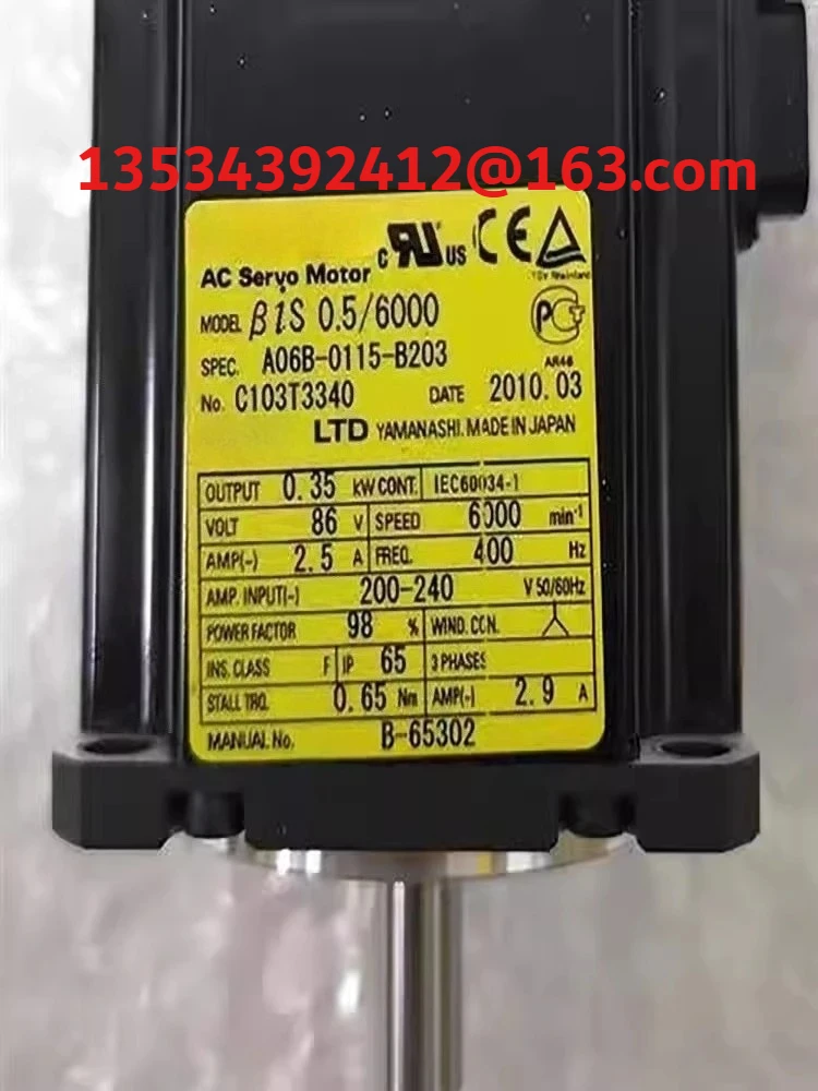 Для серводвигателя FANUC A06B-0115-B203 б/у
Для серводвигателя FANUC A06B-0115-B203 б/у