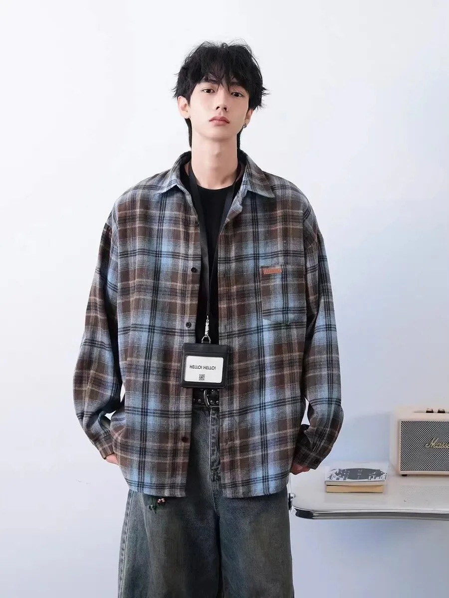 Легкая осенняя верхняя одежда в стиле ретро-американский клетчатый узор, повседневная, уличная, в стиле кэжуал, с цветными вставками, из полиэфирного волокна
Легкая осенняя верхняя одежда в стиле ретро-американский клетчатый узор, повседневная, уличная, в стиле кэжуал, с цветными вставками, из полиэфирного волокна