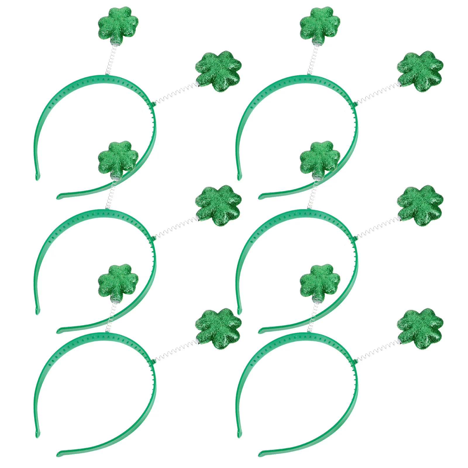 6 Pcs Green Shamrock Headwear Clovers Cheer Costume Hair Accessories Headband Hoops St Patrick Day Party Irish Luck Holiday Gift
6 Pcs Green Shamrock Headwear Clovers Cheer Costume Hair Accessories Headband Hoops St Patrick Day Party Irish Luck Holiday Gift