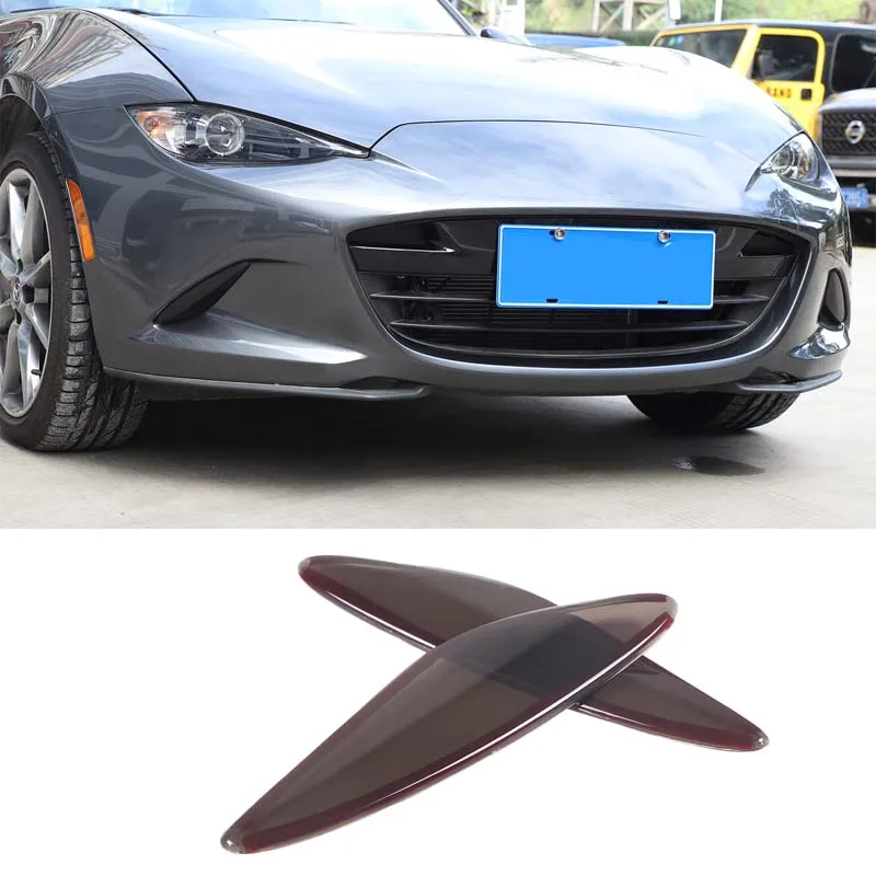 For 16-23 Mazda MX-5ABS black car front fog light patch protection decorative stickers car accessories
For 16-23 Mazda MX-5ABS black car front fog light patch protection decorative stickers car accessories