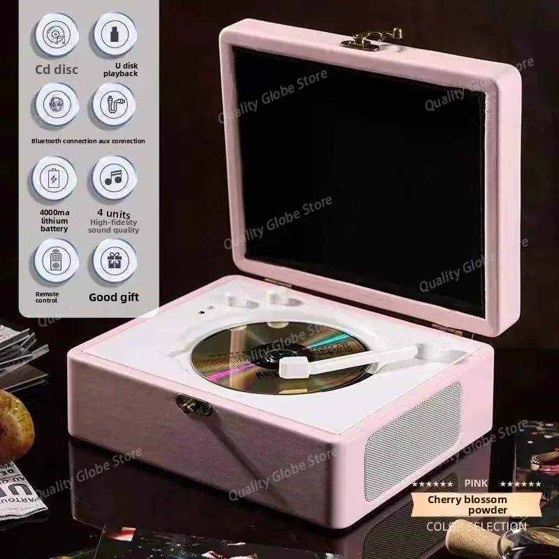 Retro Cd Player Bluetooth Speaker All-in-one Machine Audiophile Album Disc Player Gift CD Gift
Retro Cd Player Bluetooth Speaker All-in-one Machine Audiophile Album Disc Player Gift CD Gift