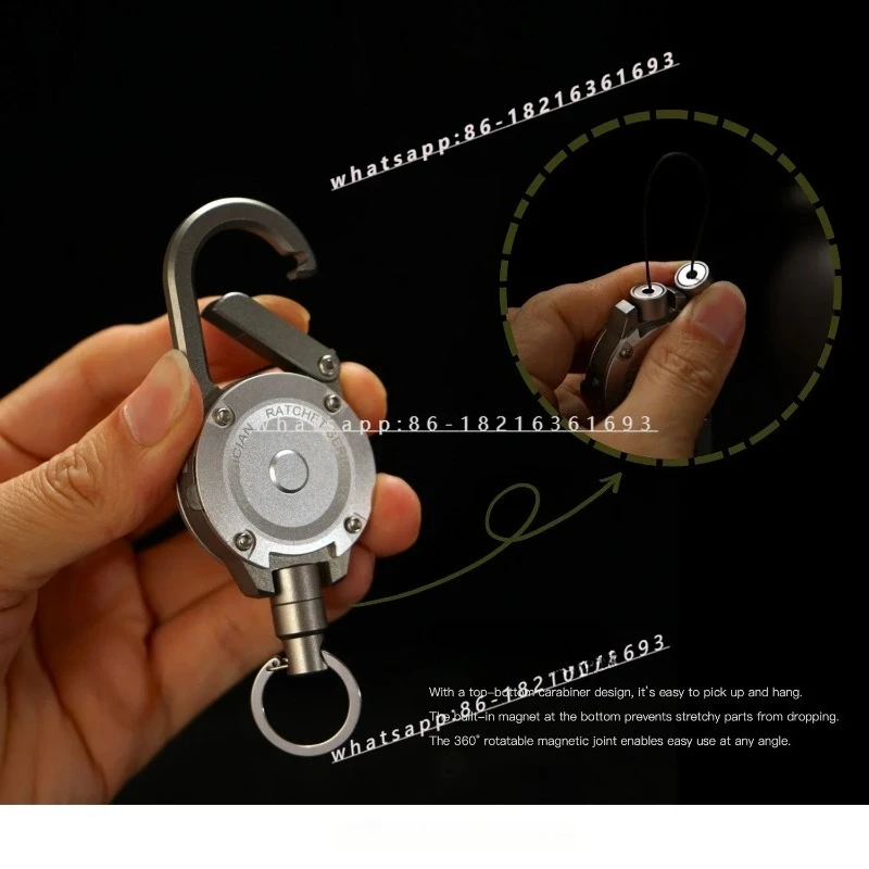 I182 Store Pendant New Telescopic Ring Keychain
I182 Store Pendant New Telescopic Ring Keychain