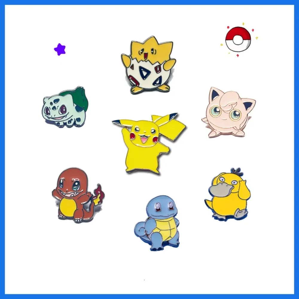 Pokémon Pikachu Self-made Japanese style Cartoon Badge Brooch Backpack Accessories Decoration Anime Periphery Children's Gift
Pokémon Pikachu Self-made Japanese style Cartoon Badge Brooch Backpack Accessories Decoration Anime Periphery Children's Gift