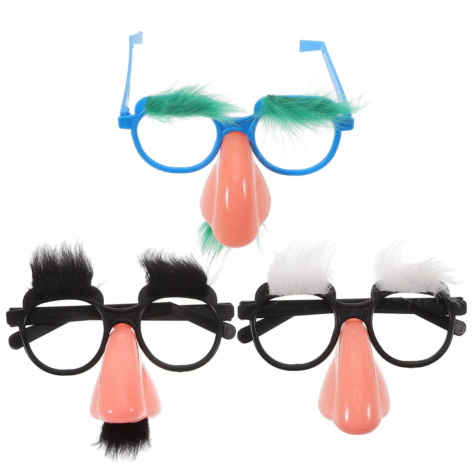 3pcs Funny Prop Glasses Nose Mustache Eyebrows Big Sunglasses for Adults Novelty Dress Up Supplies Holiday Party Favors
3pcs Funny Prop Glasses Nose Mustache Eyebrows Big Sunglasses for Adults Novelty Dress Up Supplies Holiday Party Favors