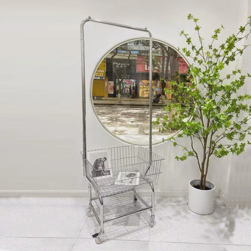 Fashionable Clothing Store Display Rack for Men Women And Children's Wear Floor-Standing Window Display Mobile Shopping Cart ...
Fashionable Clothing Store Display Rack for Men Women And Children's Wear Floor-Standing Window Display Mobile Shopping Cart ...