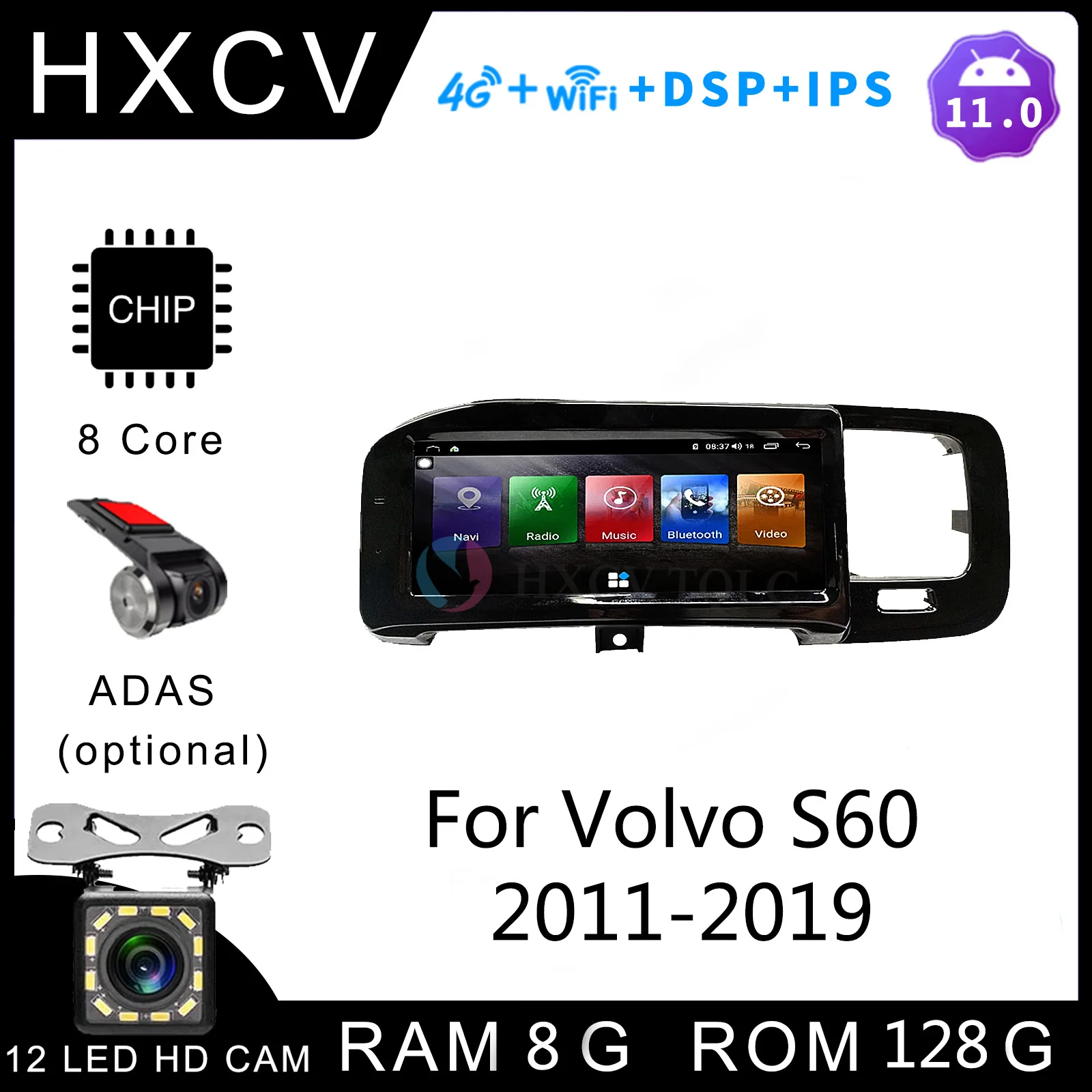 Автомобильный радиоприемник для Volvo S60 2011 2019 видеоплееры с экраном Bluetooth 2 Din Android 11 стереоприемник автомобильный мультимедиа
Автомобильный радиоприемник для Volvo S60 2011 2019 видеоплееры с экраном Bluetooth 2 Din Android 11 стереоприемник автомобильный мультимедиа