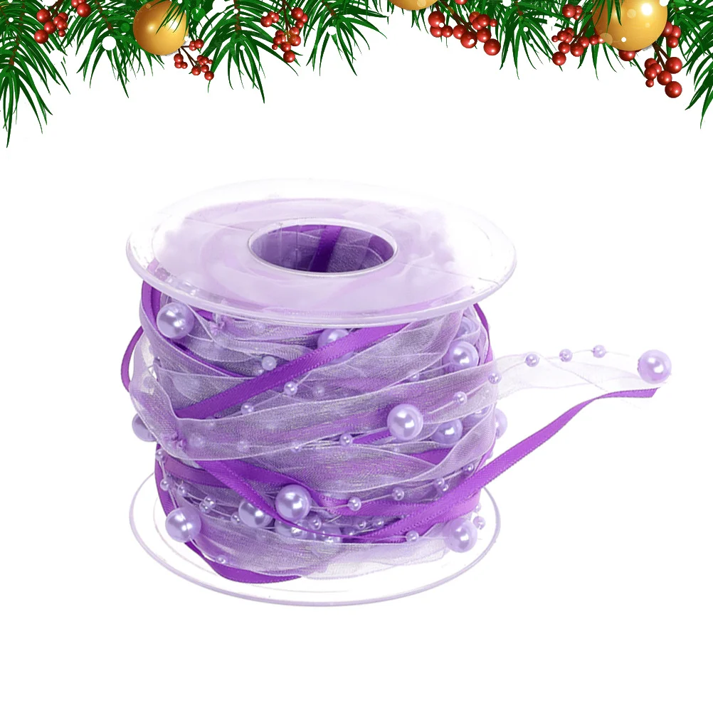 1 Roll Violet Wedding Decorative Beaded Ribbon Creative Webbing Band Party DIY Craft Bouquet Ribbons for Package Gift Ribbon
1 Roll Violet Wedding Decorative Beaded Ribbon Creative Webbing Band Party DIY Craft Bouquet Ribbons for Package Gift Ribbon