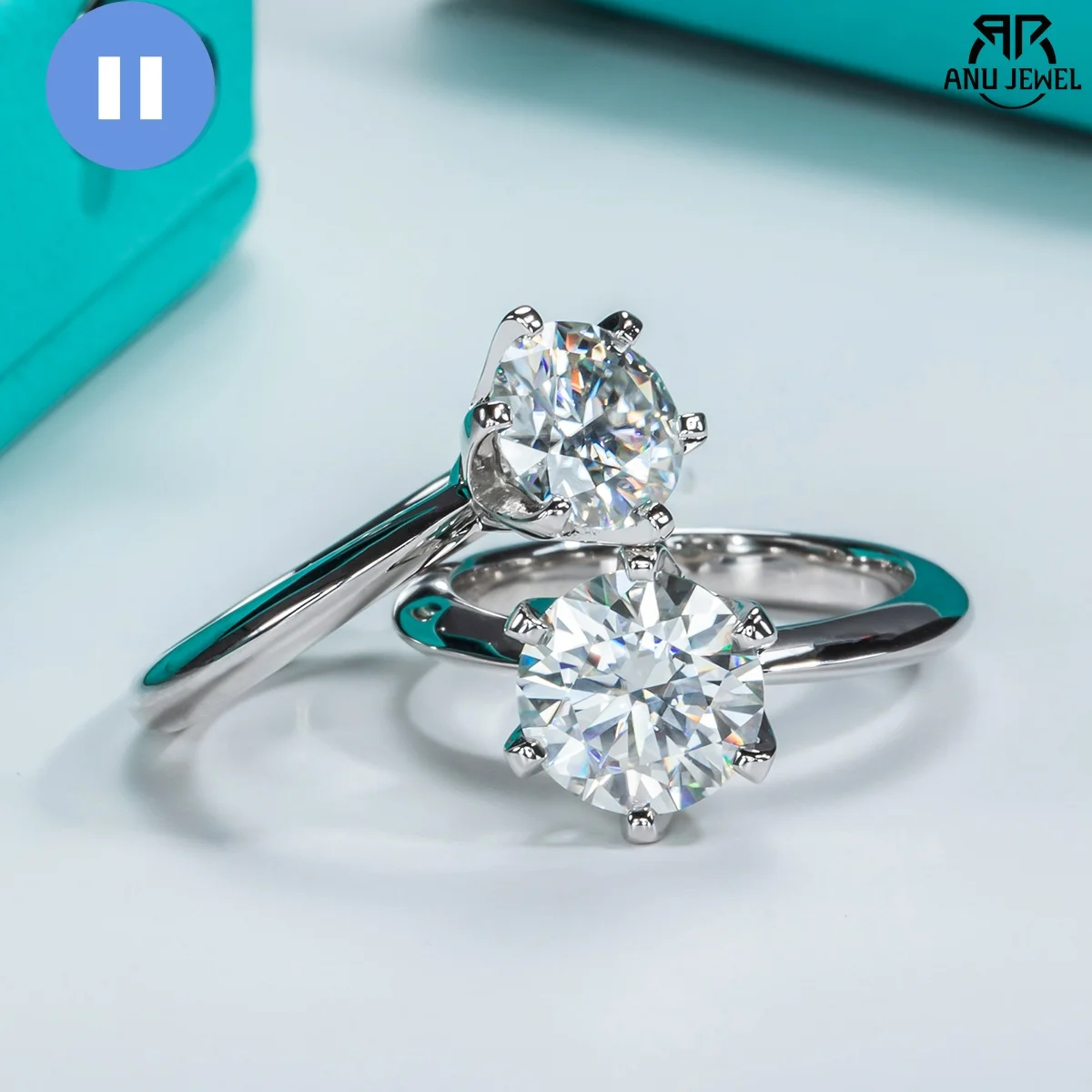 AnuJewel 1ct 2ct 3ct 5ct Engagement Ring (Choice link)
AnuJewel 1ct 2ct 3ct 5ct Engagement Ring (Choice link)