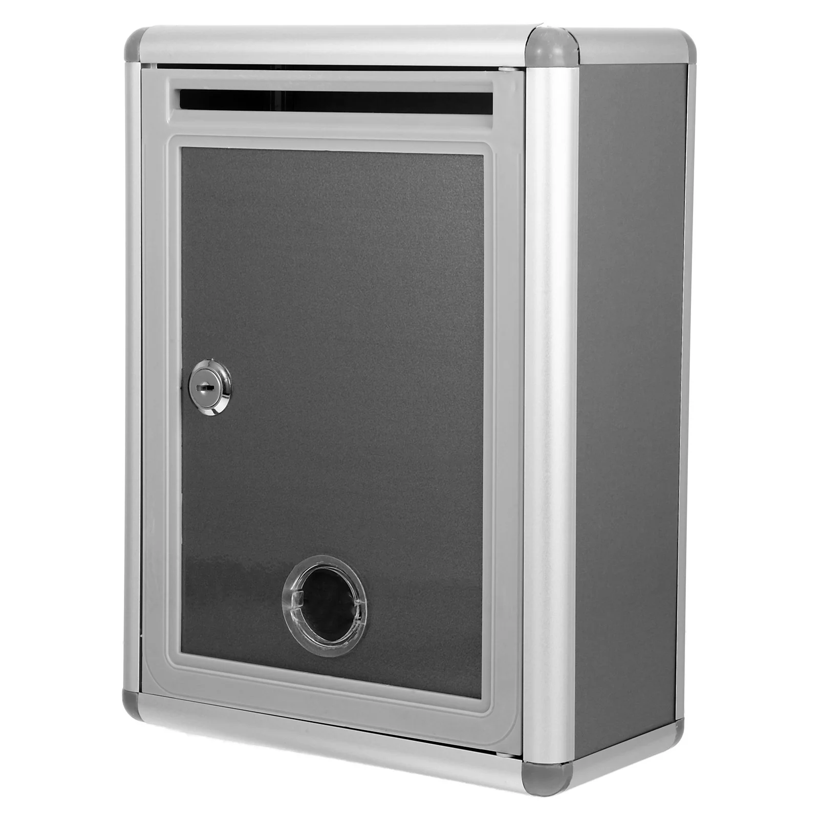 Wall Mounted Lockable Suggestion Box With Slot - Stainless Steel Post Box For Public Complaints Collection Box Mailbox Letter Lo
Wall Mounted Lockable Suggestion Box With Slot - Stainless Steel Post Box For Public Complaints Collection Box Mailbox Letter Lo