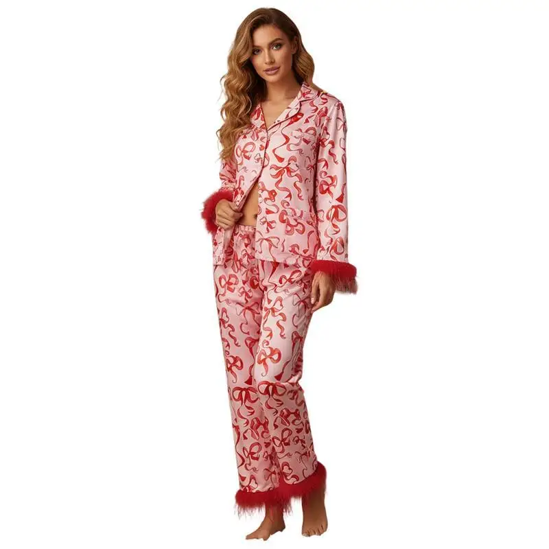 Floral Print Sleepwear Set Women's Fashion Summer Outfit Cross-Border Printed Pajama Set Comfortable Sleepwear for Ladies
Floral Print Sleepwear Set Women's Fashion Summer Outfit Cross-Border Printed Pajama Set Comfortable Sleepwear for Ladies