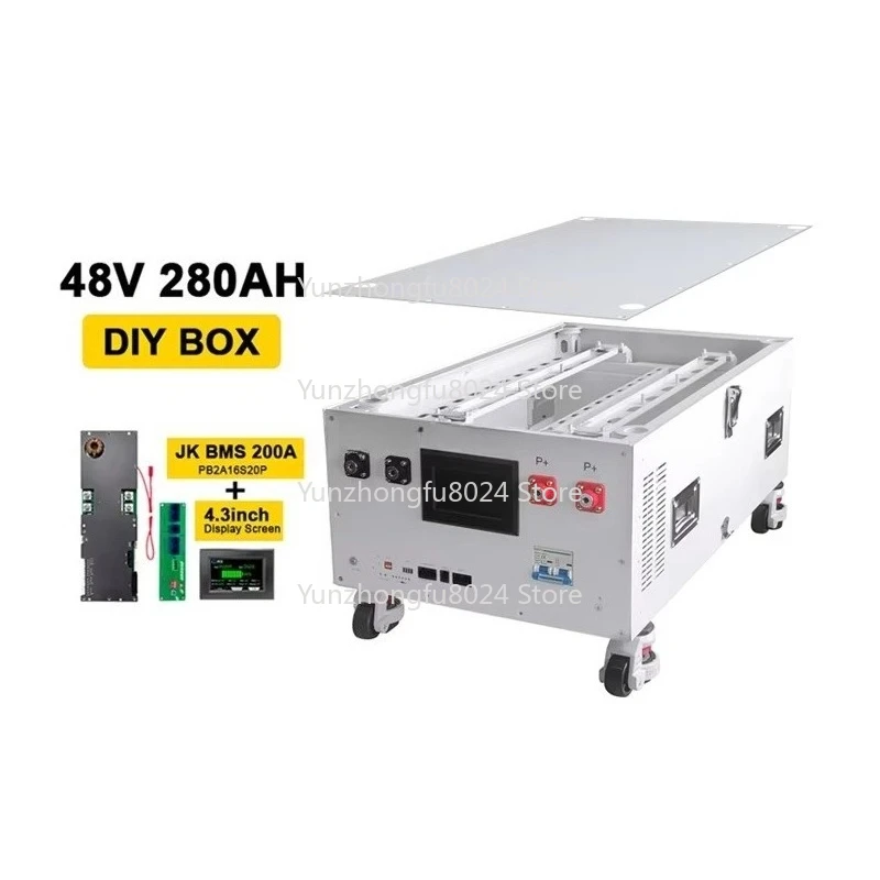 16 шт., 48 В, 280 Ач, 304 Ач, 200 А, BMS Box, аккумулятор Lifepo4 Bms Jk, 48 В, аккумуляторная коробка «сделай сам»
16 шт., 48 В, 280 Ач, 304 Ач, 200 А, BMS Box, аккумулятор Lifepo4 Bms Jk, 48 В, аккумуляторная коробка «сделай сам»