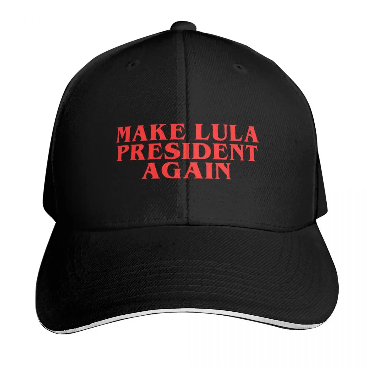 Make Lula President Again, Lula 2022, Lula Presidente Baseball Cap Hood Icon Sunhat Golf Wear Men Women's
Make Lula President Again, Lula 2022, Lula Presidente Baseball Cap Hood Icon Sunhat Golf Wear Men Women's