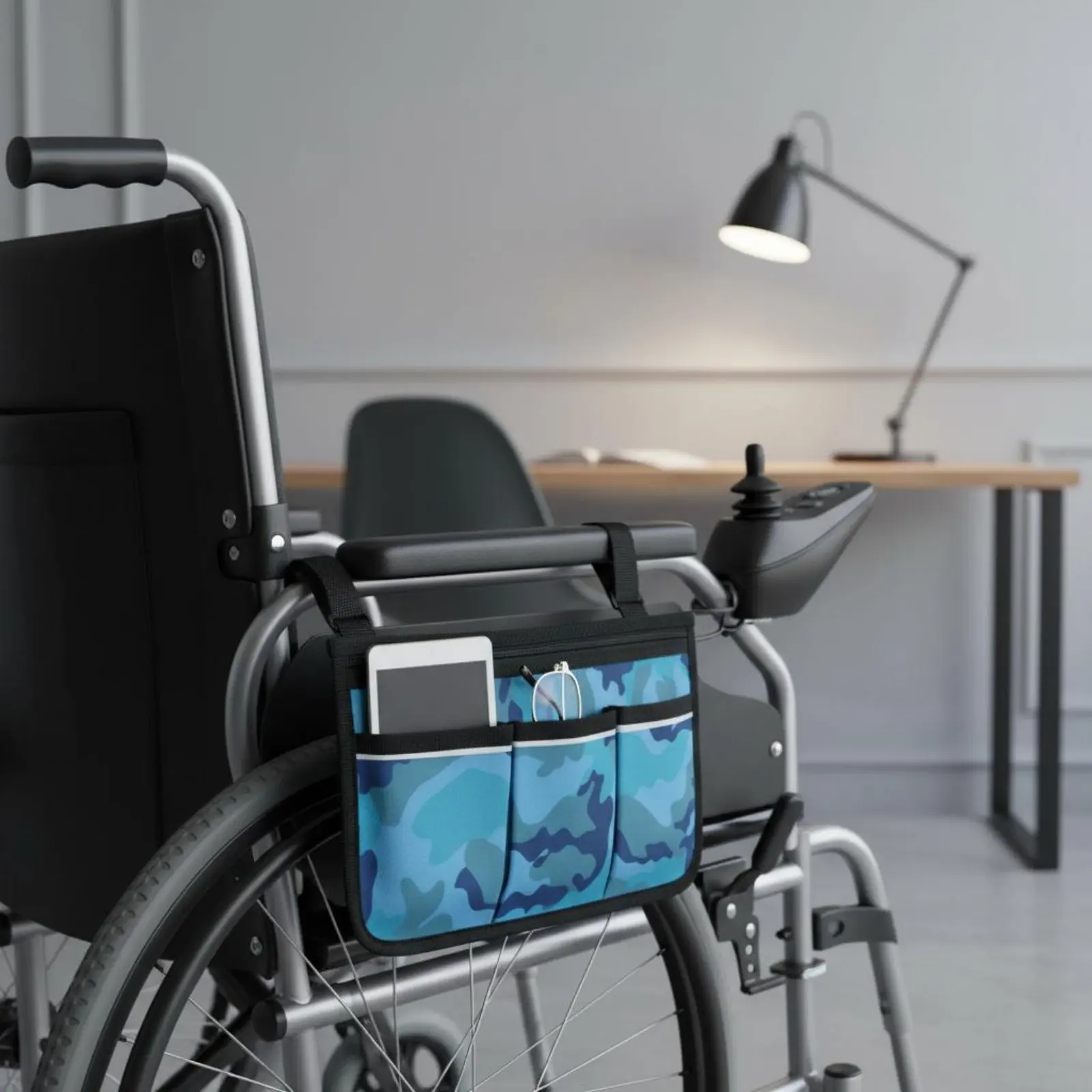 Wheelchair Armrest Storage Bag Reflective Stripe Wheelchair Armrest Pouch Side Storage Bag Waterproof Mobility Aid Accessory
Wheelchair Armrest Storage Bag Reflective Stripe Wheelchair Armrest Pouch Side Storage Bag Waterproof Mobility Aid Accessory