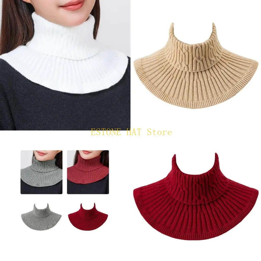 49MF Neck Warmer Scarf Knitted Scarf Neckerchief Scarf For Women Neck Wrap
49MF Neck Warmer Scarf Knitted Scarf Neckerchief Scarf For Women Neck Wrap