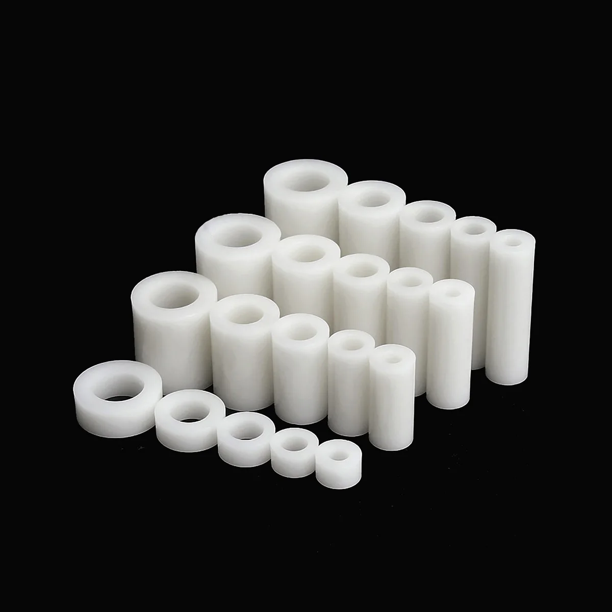M2.5M3M4M5M7 Nylon Straight Spacing Column Plastic Insulated Screw Shaft Sleeve Thickened Pad Isolation Lamp Column
M2.5M3M4M5M7 Nylon Straight Spacing Column Plastic Insulated Screw Shaft Sleeve Thickened Pad Isolation Lamp Column