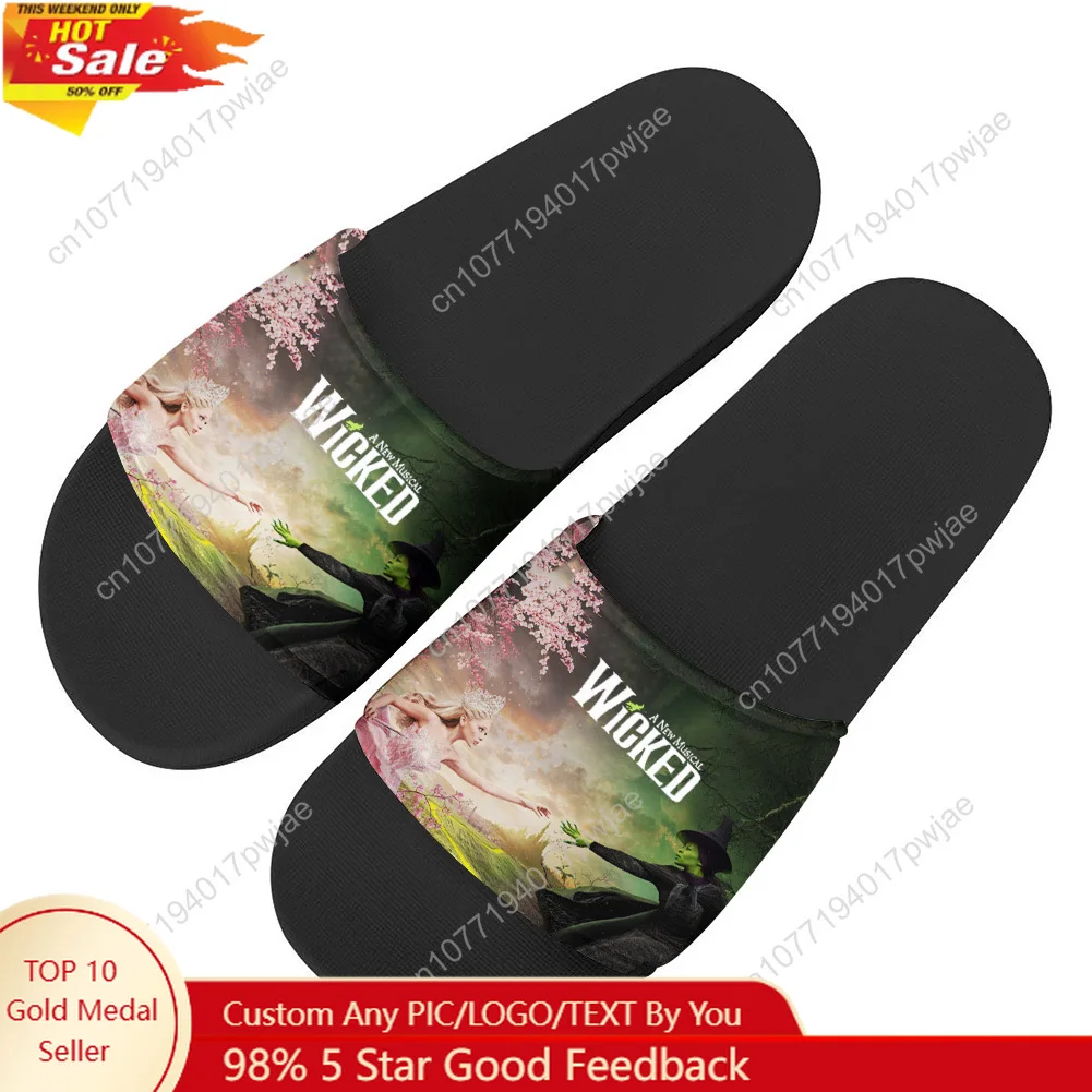 Wicked the Musical Slippers Home Water Shoes Mens Womens Beach Pool Lightweight Sandals Custom Summer Slipper
Wicked the Musical Slippers Home Water Shoes Mens Womens Beach Pool Lightweight Sandals Custom Summer Slipper