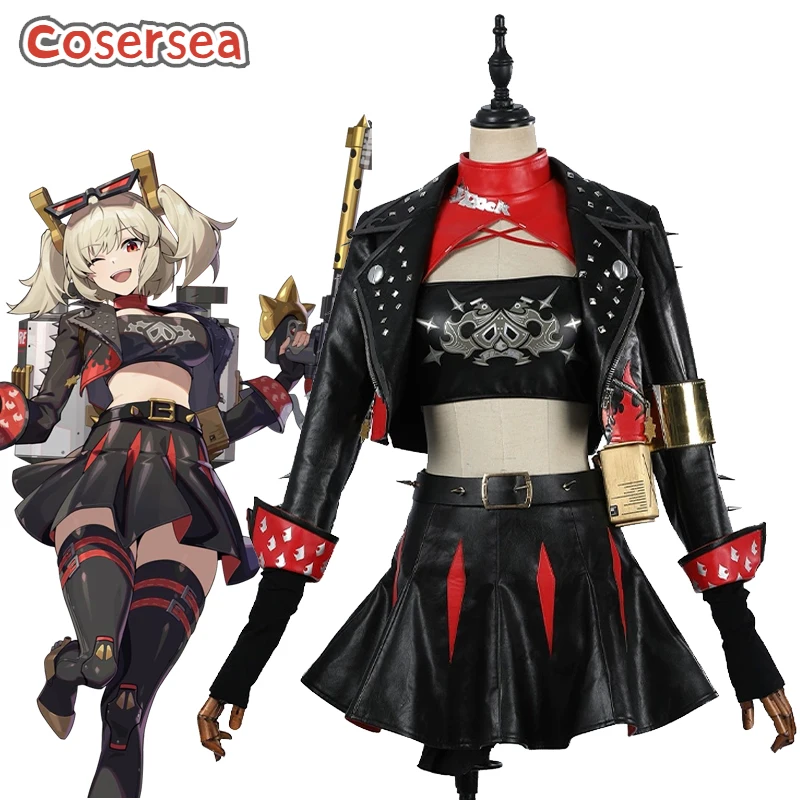 Cosersea Burnice White Cosplay Costume Zenless Zone Zero Burnice White Black PU Leather Punk Uniform Halloween Outfit Fullset
Cosersea Burnice White Cosplay Costume Zenless Zone Zero Burnice White Black PU Leather Punk Uniform Halloween Outfit Fullset