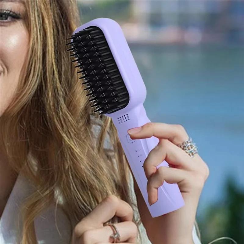 B90B-Quick Heating Electric Hot Comb Hair Straightener For Professional Style & Personal Care
B90B-Quick Heating Electric Hot Comb Hair Straightener For Professional Style & Personal Care