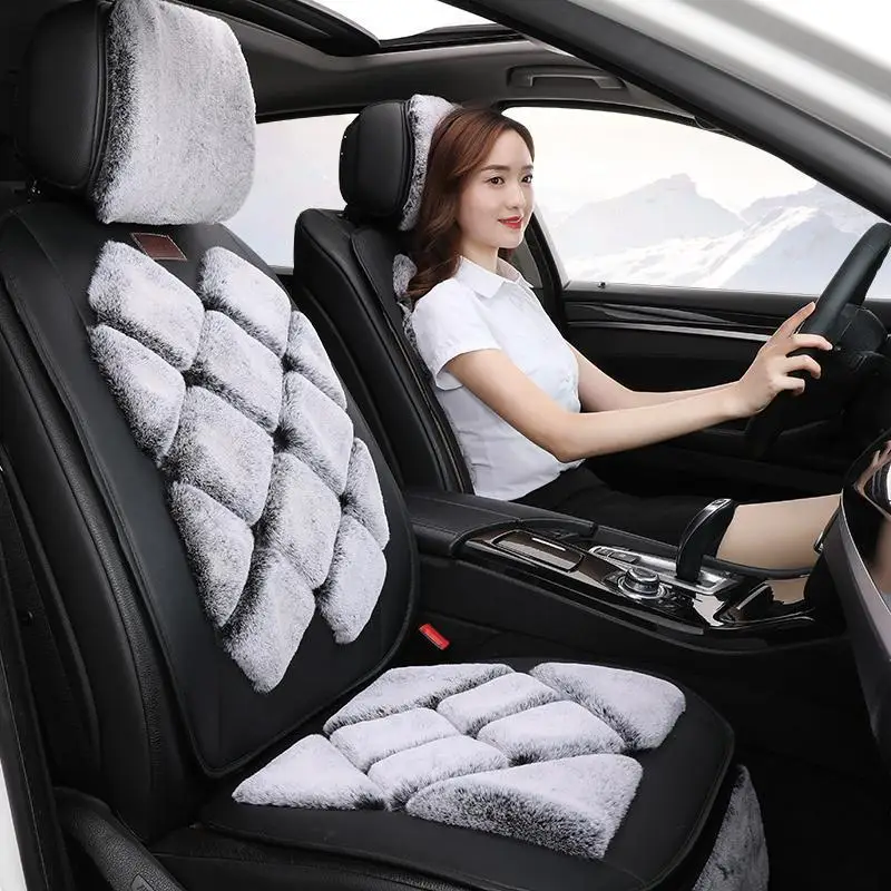 New Winter Car Cushion Plush Cushion car accessories interior seat covers for cars full set car seat cover
New Winter Car Cushion Plush Cushion car accessories interior seat covers for cars full set car seat cover