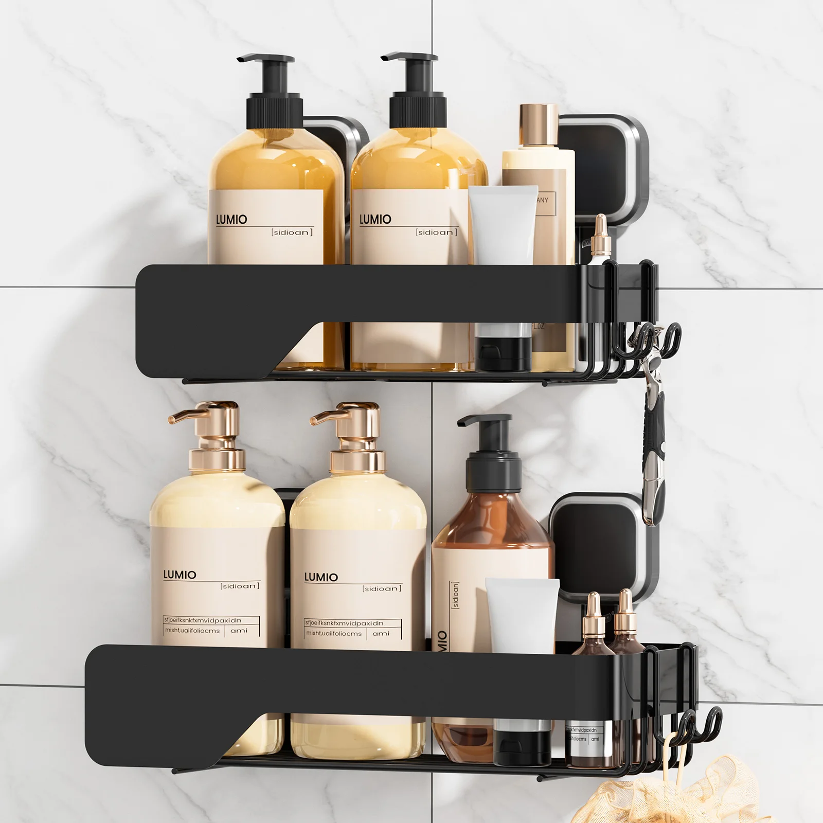 TAILI Punch-Free Bathroom Shelf, Multifunctional Storage Rack, Wall Mounted Toiletries Organizer, Waterproof & Durable
TAILI Punch-Free Bathroom Shelf, Multifunctional Storage Rack, Wall Mounted Toiletries Organizer, Waterproof & Durable