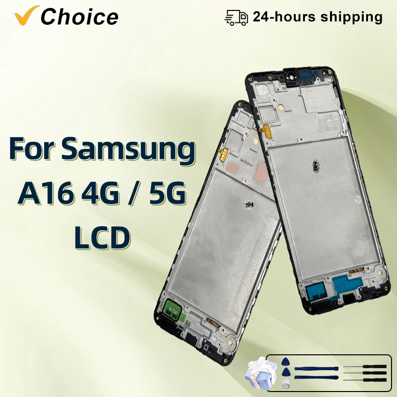 6.7" OLED Display For Samsung Galaxy A16 4G 5G LCD Display Touch Screen For Samsung A16 A165F A165M A166B A166P A166E LCD Screen
6.7" OLED Display For Samsung Galaxy A16 4G 5G LCD Display Touch Screen For Samsung A16 A165F A165M A166B A166P A166E LCD Screen