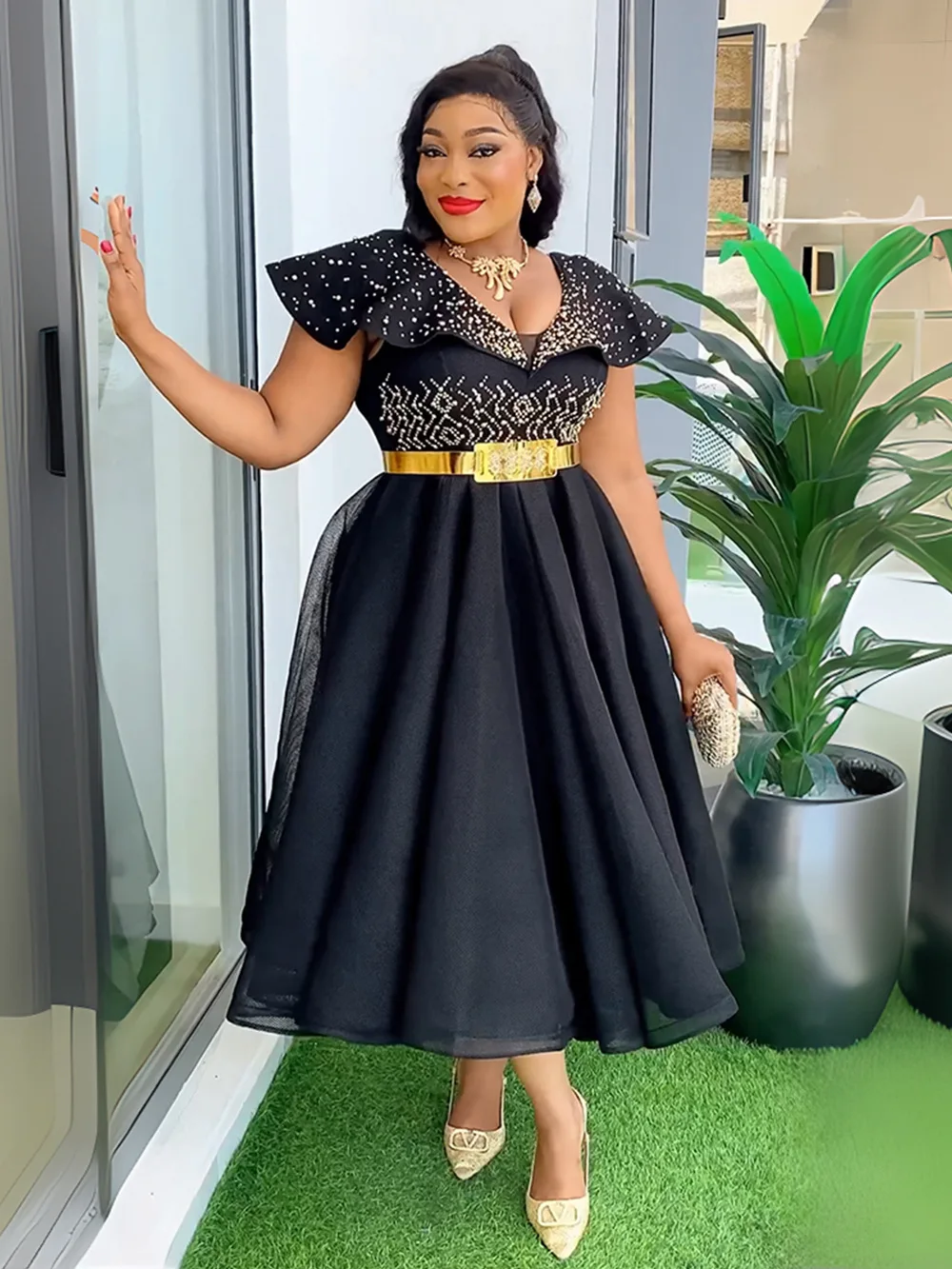 Customized Plus Size African Wedding Party Dresses for Women 2025 New Dashiki Ankara Evening Gown Elegant Turkey Outfit Robe Afr
Customized Plus Size African Wedding Party Dresses for Women 2025 New Dashiki Ankara Evening Gown Elegant Turkey Outfit Robe Afr