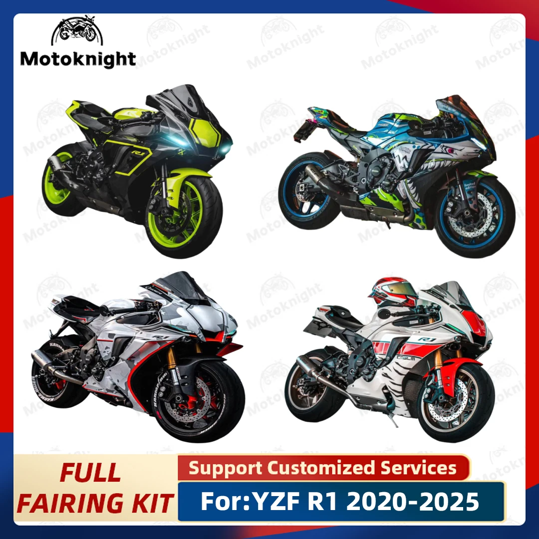 New ABS Motorcycle Fairing Kit Fit For Yamaha YZF R1 2020 2021 2022 2023 2024 2025 YZF-R1 Full Set Fairings Painted Bodywork
New ABS Motorcycle Fairing Kit Fit For Yamaha YZF R1 2020 2021 2022 2023 2024 2025 YZF-R1 Full Set Fairings Painted Bodywork