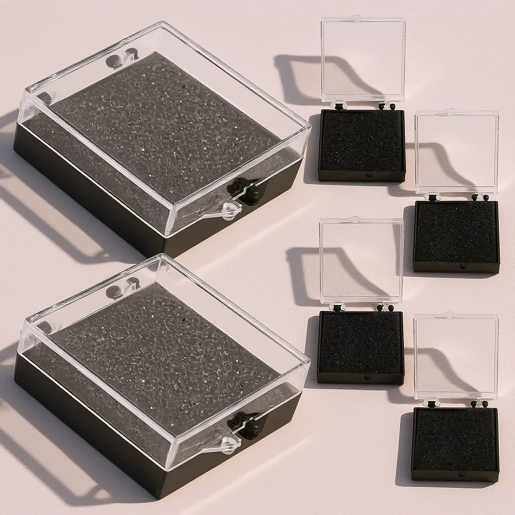 Набор из 6 стильных органайзеров для значков: легкий футляр для брошей, держатель для медалей, настольный бокс для демонстрации значков
Набор из 6 стильных органайзеров для значков: легкий футляр для брошей, держатель для медалей, настольный бокс для демонстрации значков