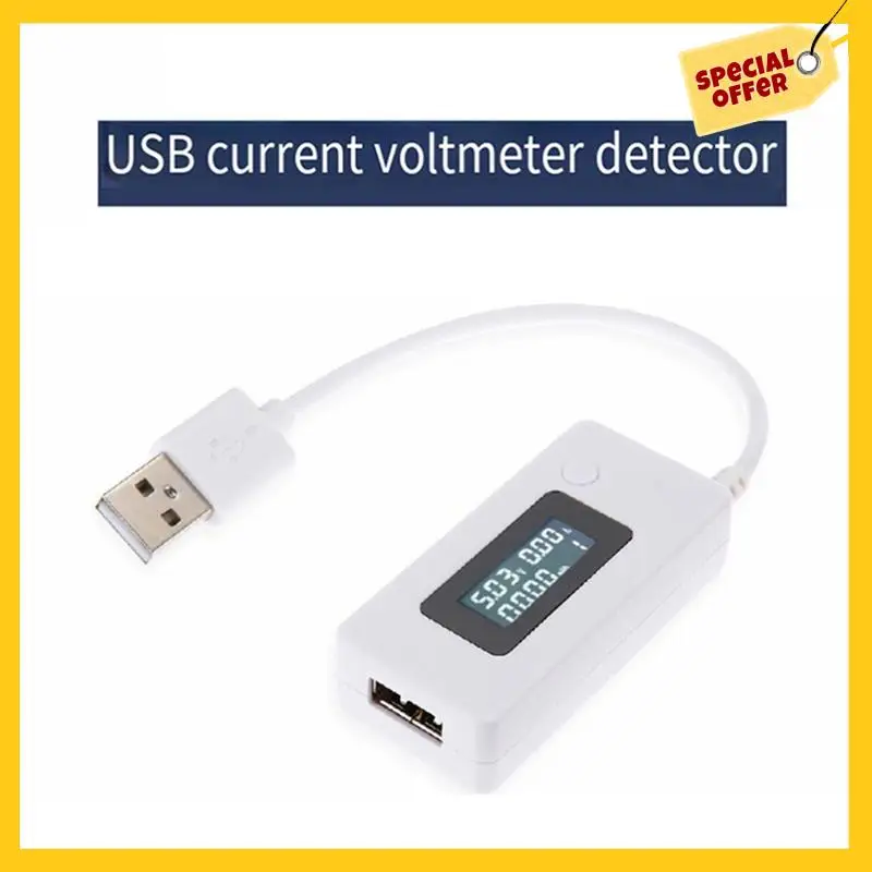 ABCYDC 4-30 В ЖК-дисплей USB-детектор Вольтметр Измеритель напряжения и тока Амперметр Мобильное зарядное устройство A
ABCYDC 4-30 В ЖК-дисплей USB-детектор Вольтметр Измеритель напряжения и тока Амперметр Мобильное зарядное устройство A