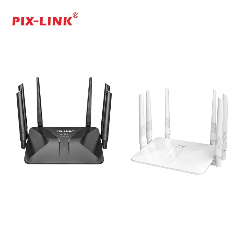 PIX-LINK WR50Q 300Mbps Wireless Router 2.4GHz 6 Antennas WiFi Extender Wall Penetration High Coverage for Home Office
PIX-LINK WR50Q 300Mbps Wireless Router 2.4GHz 6 Antennas WiFi Extender Wall Penetration High Coverage for Home Office