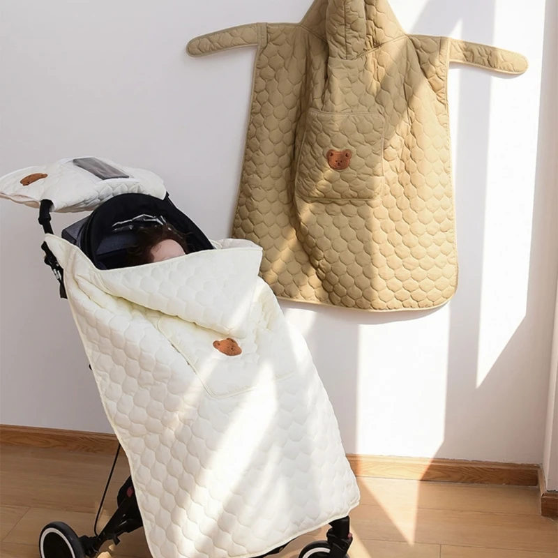 Winter Waterproof Hooded Baby Swaddle Blanket Cartoon Thicken Fleece Warm Baby Stroller Blanket Cover Windproof Baby Carrier
Winter Waterproof Hooded Baby Swaddle Blanket Cartoon Thicken Fleece Warm Baby Stroller Blanket Cover Windproof Baby Carrier