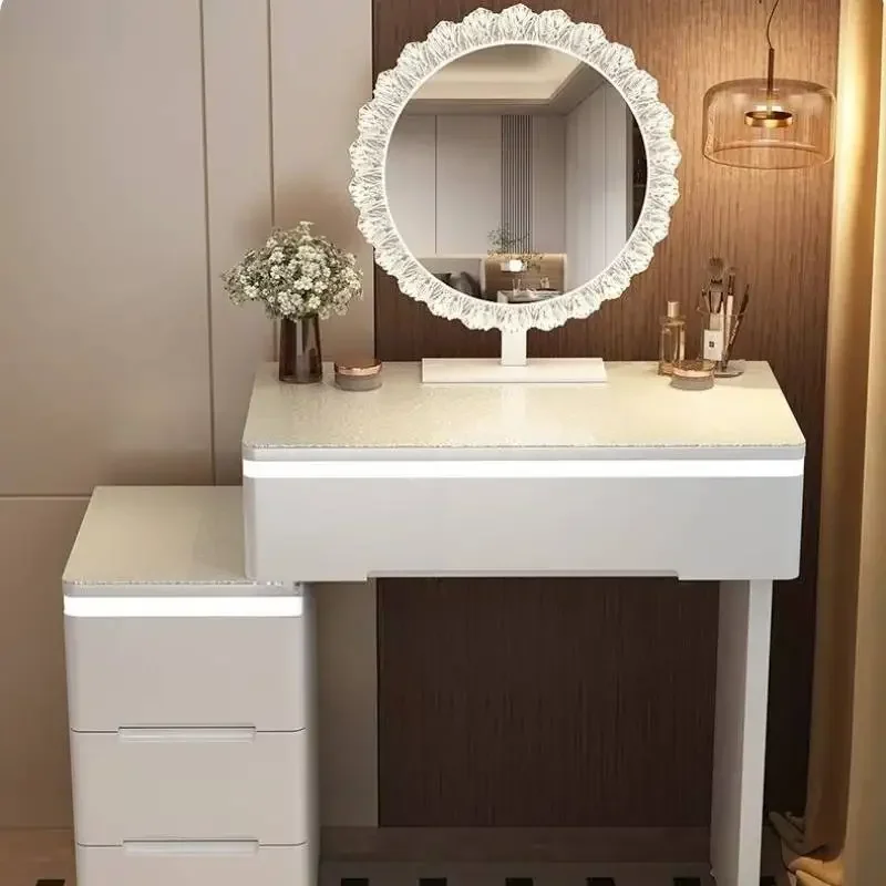 Modern Storage Makeup Vanity Desk Vintage Decor Cheap Corner Makeup Vanity Desk Europa Mirror Kaptafel Furniture For Bedrooms
Modern Storage Makeup Vanity Desk Vintage Decor Cheap Corner Makeup Vanity Desk Europa Mirror Kaptafel Furniture For Bedrooms
