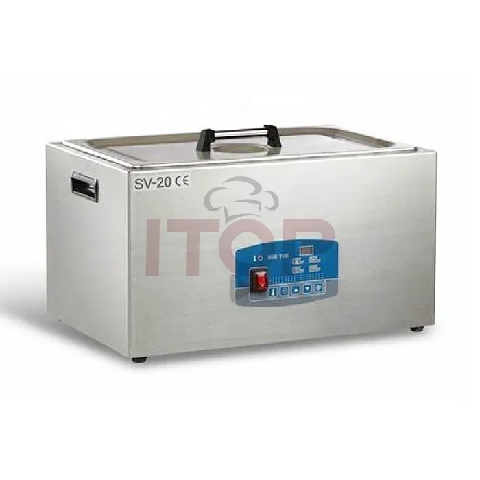 Hot SalesSV-20 Commercial Big Capacity Sous Vide Water Bath Machine Commercial Slow Cooker
Hot SalesSV-20 Commercial Big Capacity Sous Vide Water Bath Machine Commercial Slow Cooker
