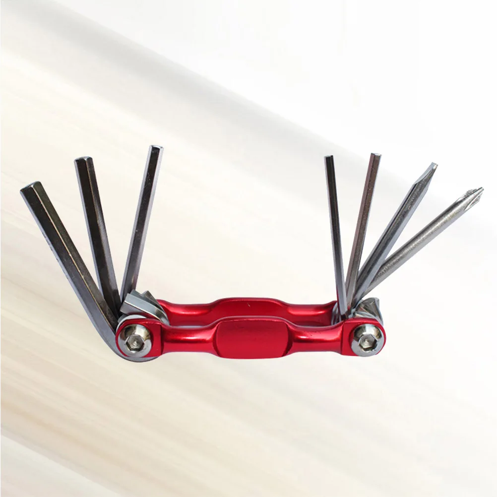 7 in 1 Repair Tool Kit Multifunction Hand Tools Screwdriver Wrenches for Bike Mountain Road Foldable 's Bicycle
7 in 1 Repair Tool Kit Multifunction Hand Tools Screwdriver Wrenches for Bike Mountain Road Foldable 's Bicycle