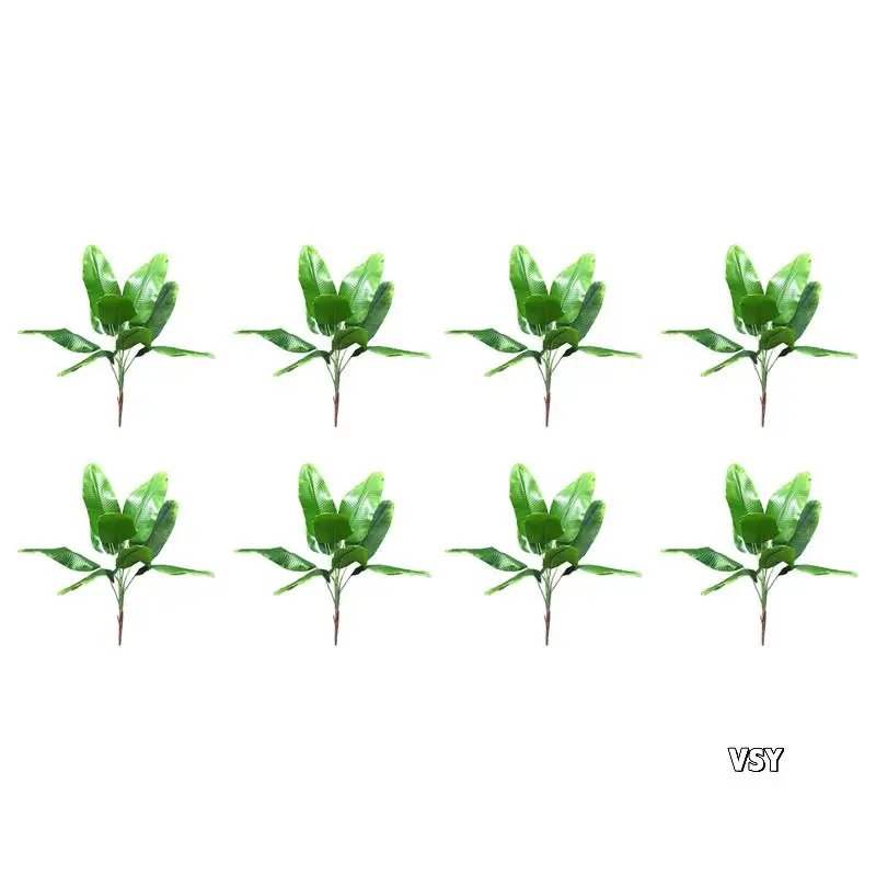 8X Artificial Plants Tropical Leaves Banana Tree Faux Palm Leaf Of Plant Fake Leaves Indoor Outside Garden Wedding Decor
8X Artificial Plants Tropical Leaves Banana Tree Faux Palm Leaf Of Plant Fake Leaves Indoor Outside Garden Wedding Decor