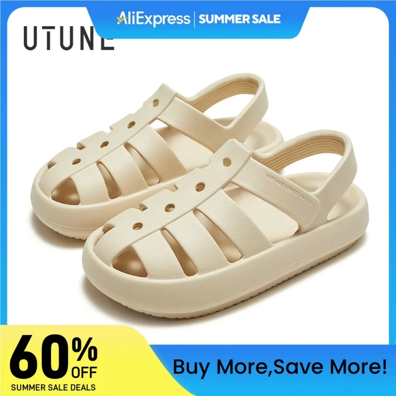 UTUNE-Roman Sandals for Men and Women, Couple Outdoor Beach Shoes, Thick Cushion, Breathable, Non-slip, Platform Sandal, White
UTUNE-Roman Sandals for Men and Women, Couple Outdoor Beach Shoes, Thick Cushion, Breathable, Non-slip, Platform Sandal, White