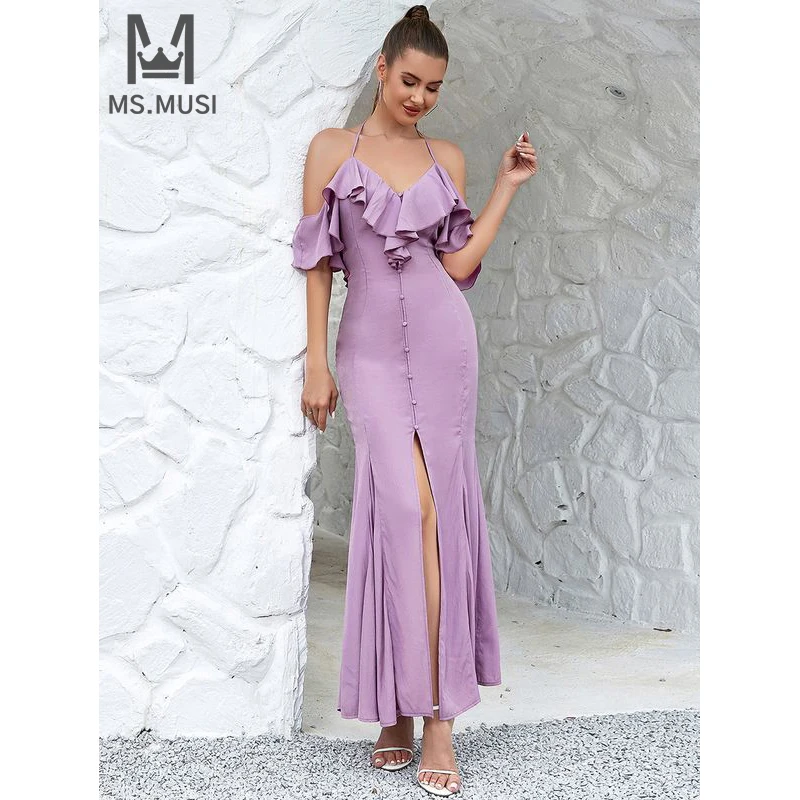 MSMUSI 2024 New Fashion Women Sexy Simple Patchwork Long Sleeve Bandage Bodycon Party Club Event Slit Slim Midi Dress Vestidos
MSMUSI 2024 New Fashion Women Sexy Simple Patchwork Long Sleeve Bandage Bodycon Party Club Event Slit Slim Midi Dress Vestidos