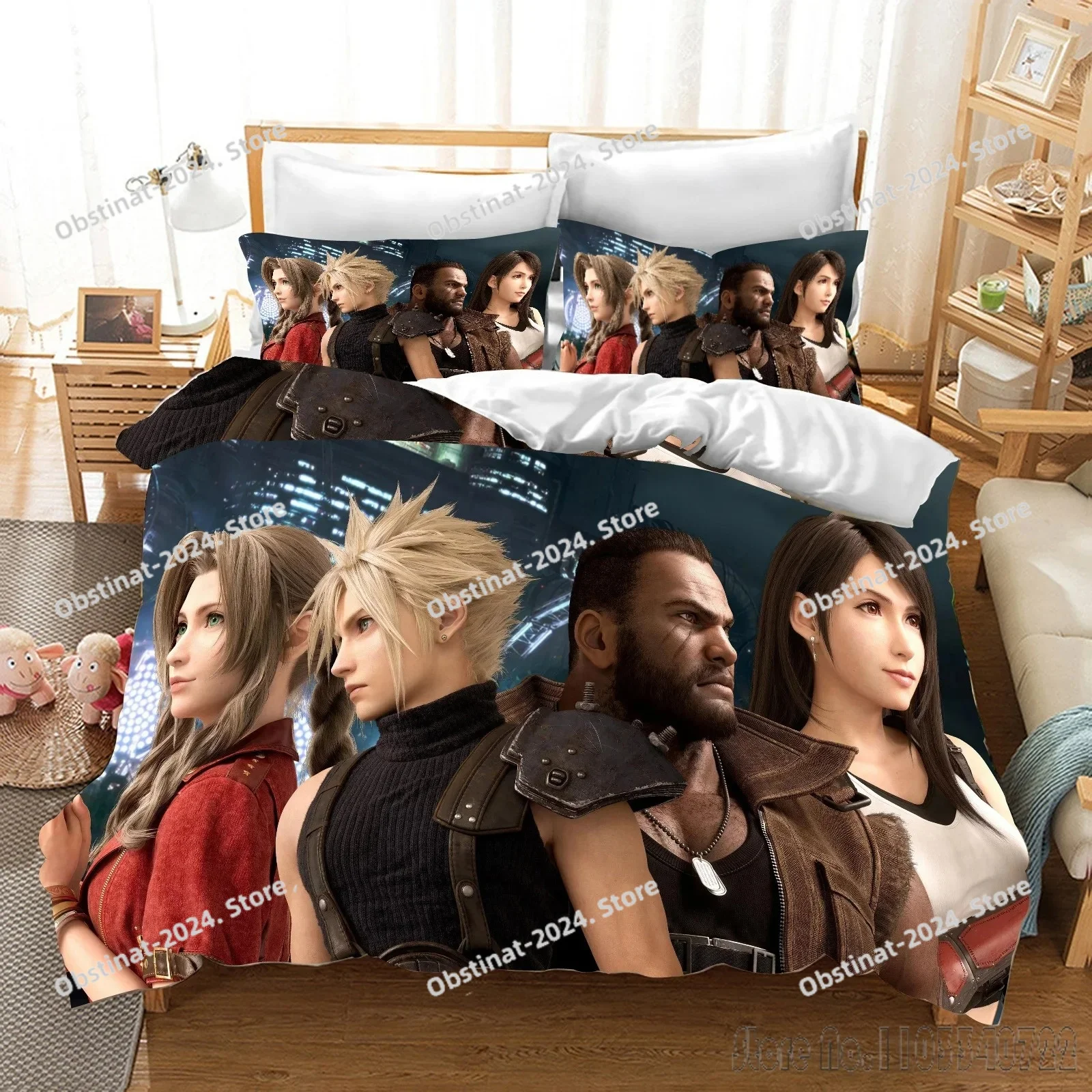 Final Fantasy Duvet Love Child Duvet Cover Set HD Comforter Cover Bedclothes for Kids Bedding Sets Bedroom Decor
Final Fantasy Duvet Love Child Duvet Cover Set HD Comforter Cover Bedclothes for Kids Bedding Sets Bedroom Decor