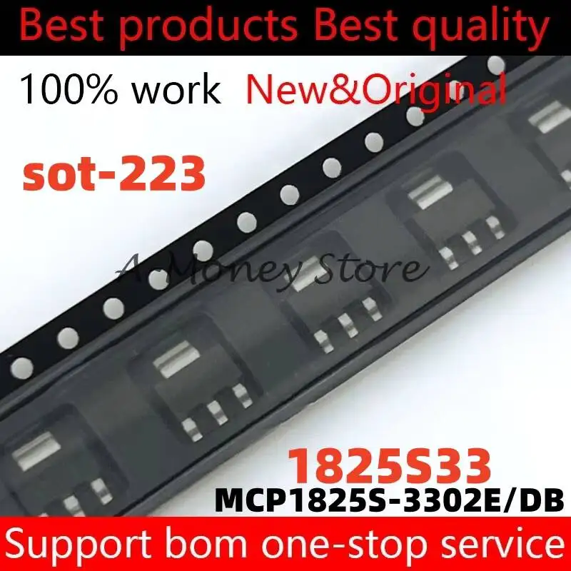 (10pcs)MCP1825S-3302E/DB MCP1825S-3302E MCP1825S 1825S-3302 1825S-33 1825 sot-223
(10pcs)MCP1825S-3302E/DB MCP1825S-3302E MCP1825S 1825S-3302 1825S-33 1825 sot-223