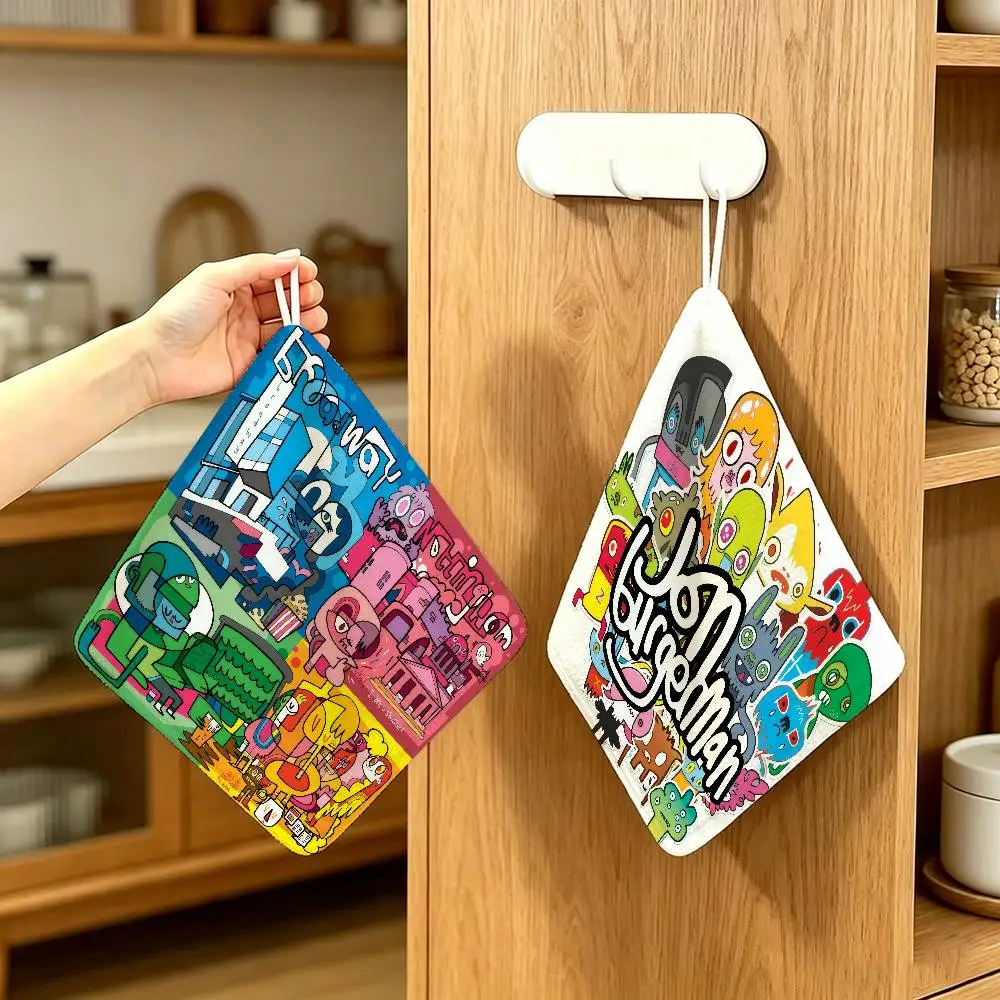 J-Jon B-Burgerman Art Polyester Anime Polyester Hanging Kitchen Hand Towel Durable Wear Resistant Versatile Use Throughout Home
J-Jon B-Burgerman Art Polyester Anime Polyester Hanging Kitchen Hand Towel Durable Wear Resistant Versatile Use Throughout Home