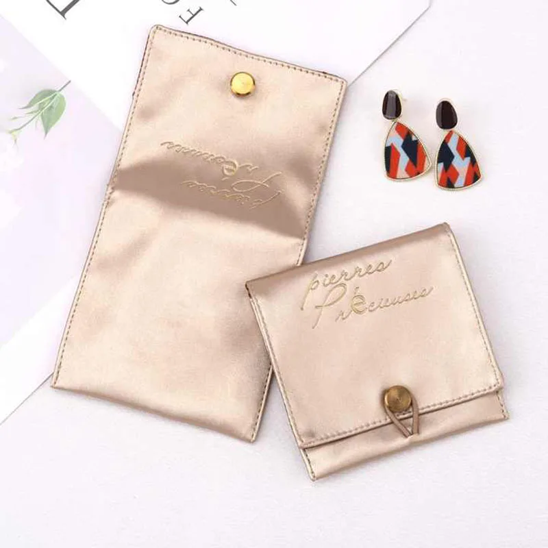 Custom Emboss Soft Pu Leather Bracelet Storage Envelope Bag Luxury Small Leather Jewelry Envelope Pouch
Custom Emboss Soft Pu Leather Bracelet Storage Envelope Bag Luxury Small Leather Jewelry Envelope Pouch