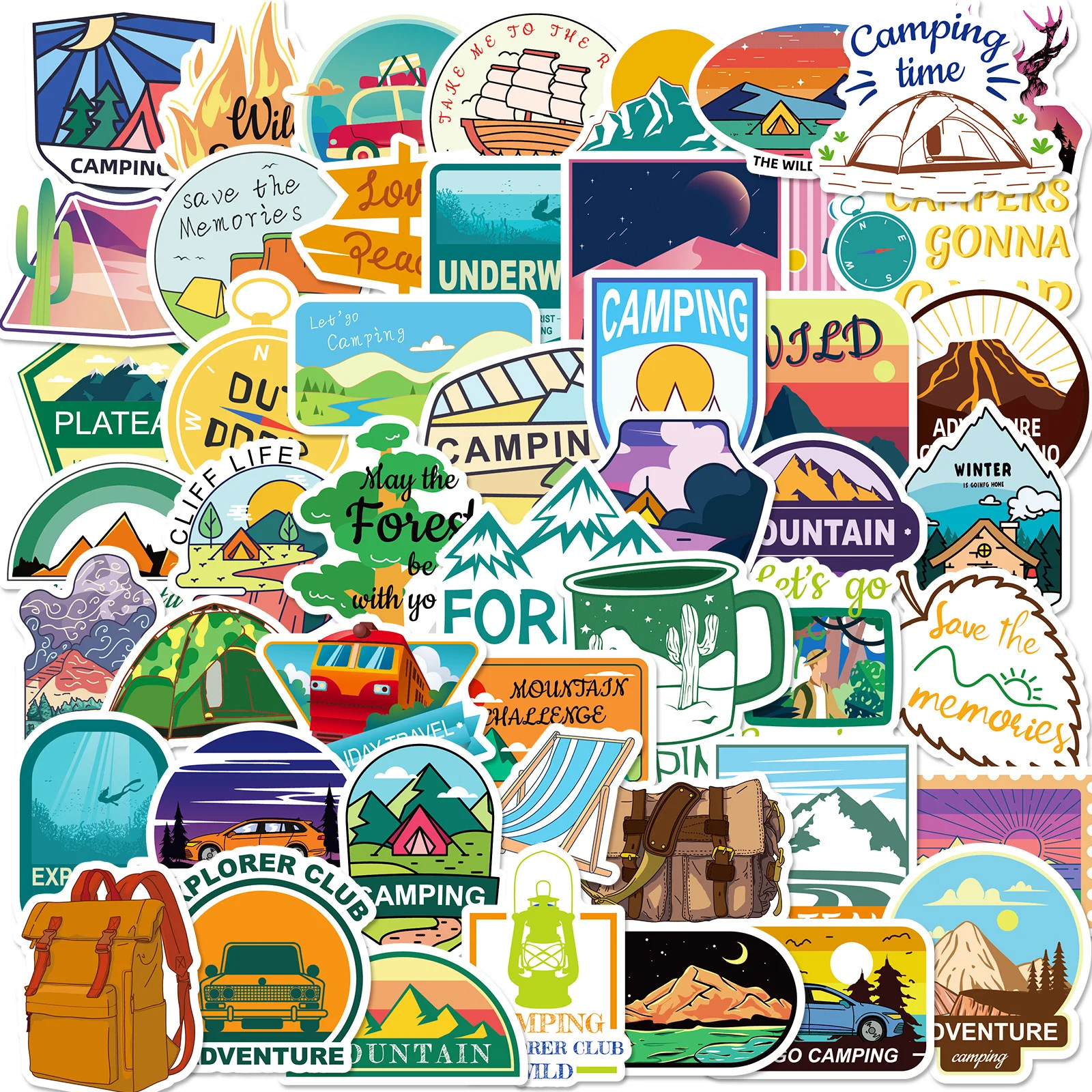 10/50PCS Outdoor Adventure Graffiti Sticker Funny Cartoon Decal For Laptop Phone Guitar Skateboard Waterproof Sticker Kid Toys
10/50PCS Outdoor Adventure Graffiti Sticker Funny Cartoon Decal For Laptop Phone Guitar Skateboard Waterproof Sticker Kid Toys