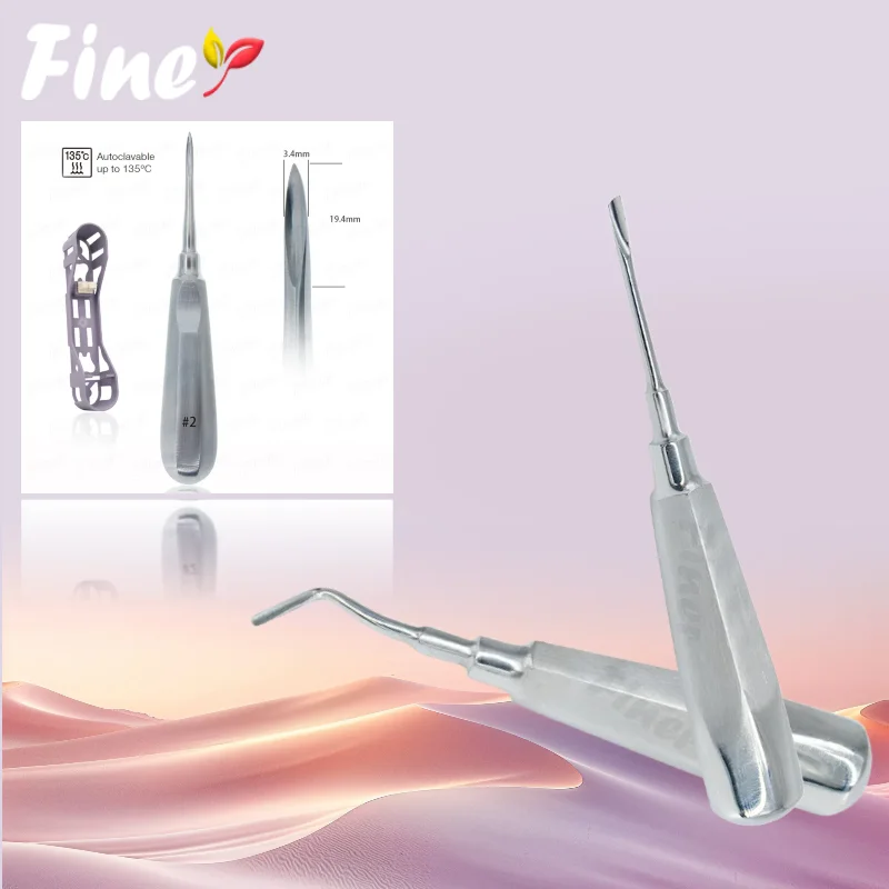 Finer 1pc Dental Elevator Stainless Steel Luxating Lift Elevators Clareador Curved Root Dentist Surgical Tools
Finer 1pc Dental Elevator Stainless Steel Luxating Lift Elevators Clareador Curved Root Dentist Surgical Tools