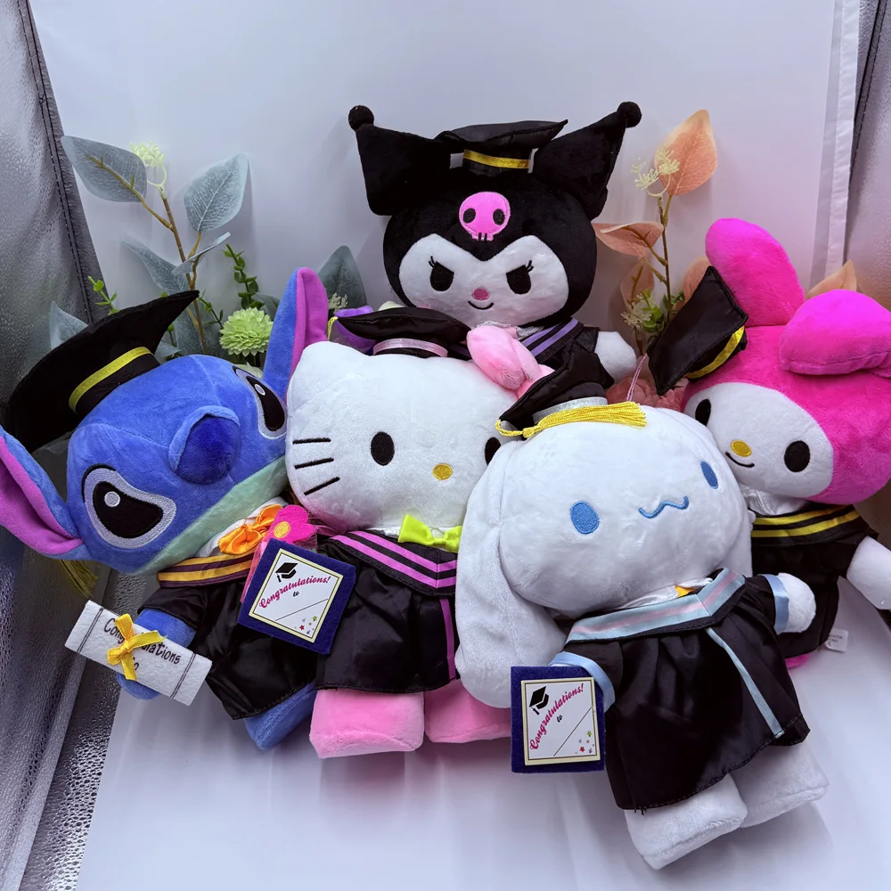 Милые плюшевые игрушки Sanrio: Синаморолл, Май Мелоди, Куроми, Хелло Китти. Мягкие плюшевые куклы для выпускников. Кавайные подарки на выпускной.
Милые плюшевые игрушки Sanrio: Синаморолл, Май Мелоди, Куроми, Хелло Китти. Мягкие плюшевые куклы для выпускников. Кавайные подарки на выпускной.