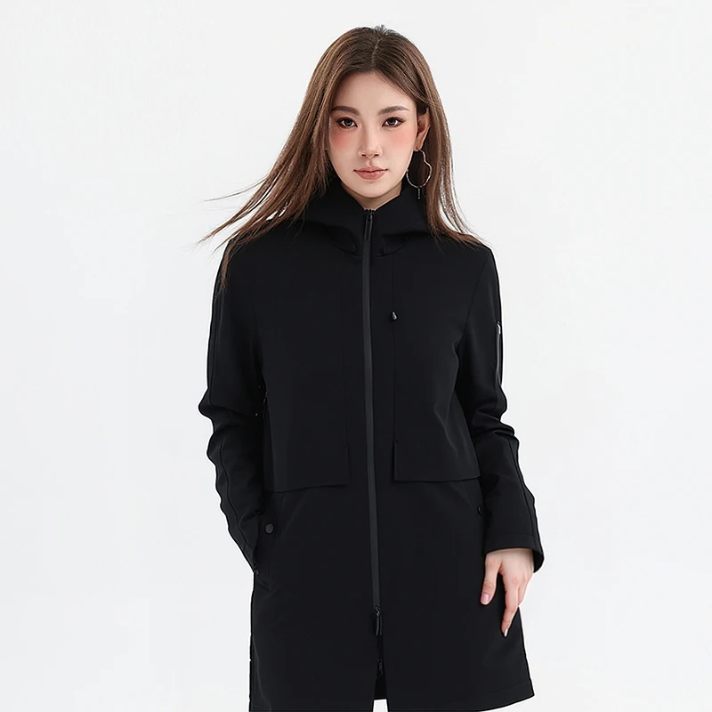 H-Home Autumn 2025 Women's Simple Casual Hooded Mid-Length Fashionable Versatile Windbreaker Standard Fit Urban Style Long Sl...
H-Home Autumn 2025 Women's Simple Casual Hooded Mid-Length Fashionable Versatile Windbreaker Standard Fit Urban Style Long Sl...