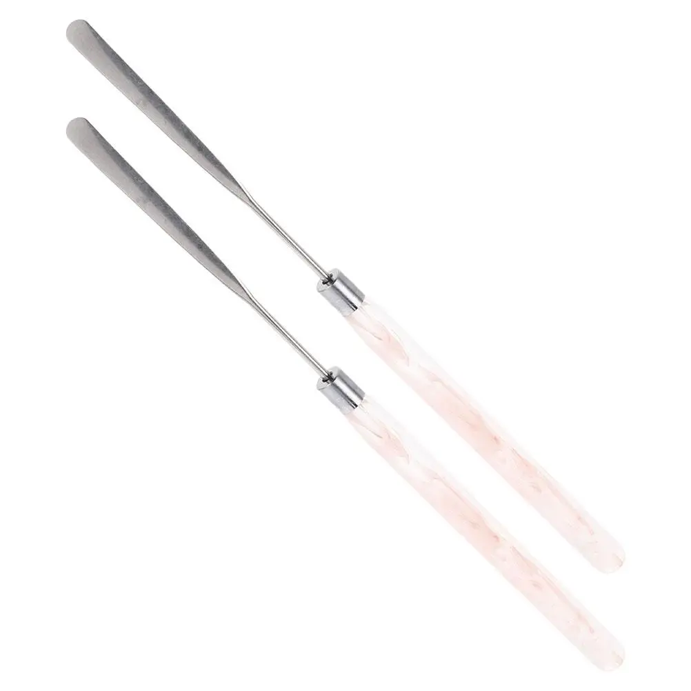 2 Pcs Acrylic Makeup Mixing Spatula Tiny Face Beauty Salon Tools for Cosmetics Foundation Cream Liquid Toning Sticks Nail
2 Pcs Acrylic Makeup Mixing Spatula Tiny Face Beauty Salon Tools for Cosmetics Foundation Cream Liquid Toning Sticks Nail