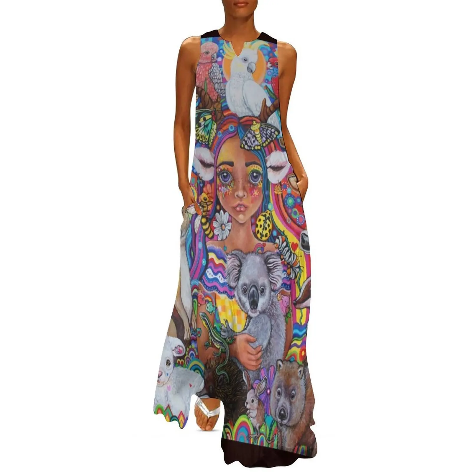 The Caretaker Long Dress Long dresses fairy dress Dress 
The Caretaker Long Dress Long dresses fairy dress Dress