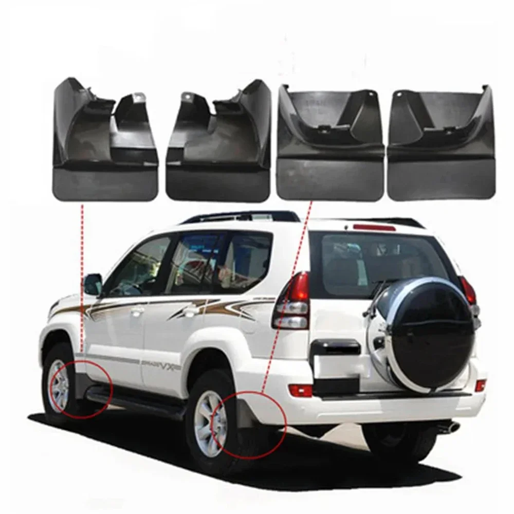 Car fender mudguard for Toyota prado LC120 2003-09 front rear fenderboard splashboard splash rubber guard dirtboard Baking paint
Car fender mudguard for Toyota prado LC120 2003-09 front rear fenderboard splashboard splash rubber guard dirtboard Baking paint