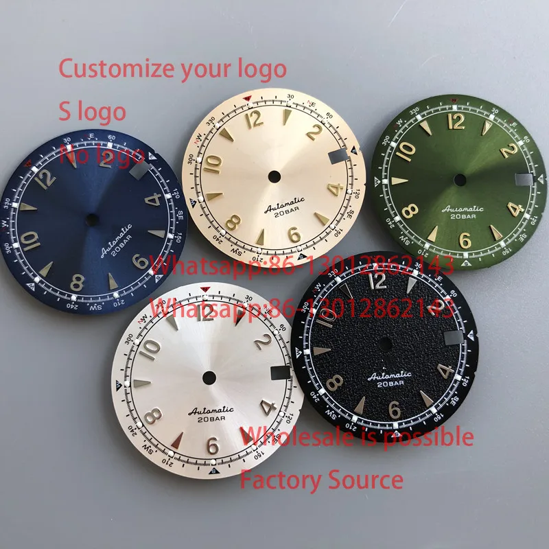 Customized 7.2 Black ALPINIST style NH35 dial 28.5mm suitable for Japanese movement NH35/36 premium quality s logo
Customized 7.2 Black ALPINIST style NH35 dial 28.5mm suitable for Japanese movement NH35/36 premium quality s logo